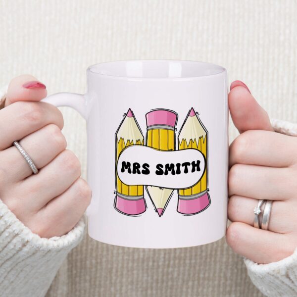 Teachers Pencil Mug 11oz Coffee/Tea Mug, Gift Ideas, Gifts for Teacher, Teachers, School Leaver, Nursery Leaver Gift - Image 5