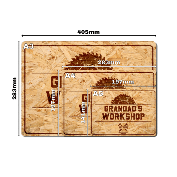 Personalised Workshop Metal Sign MDF Style - Image 2
